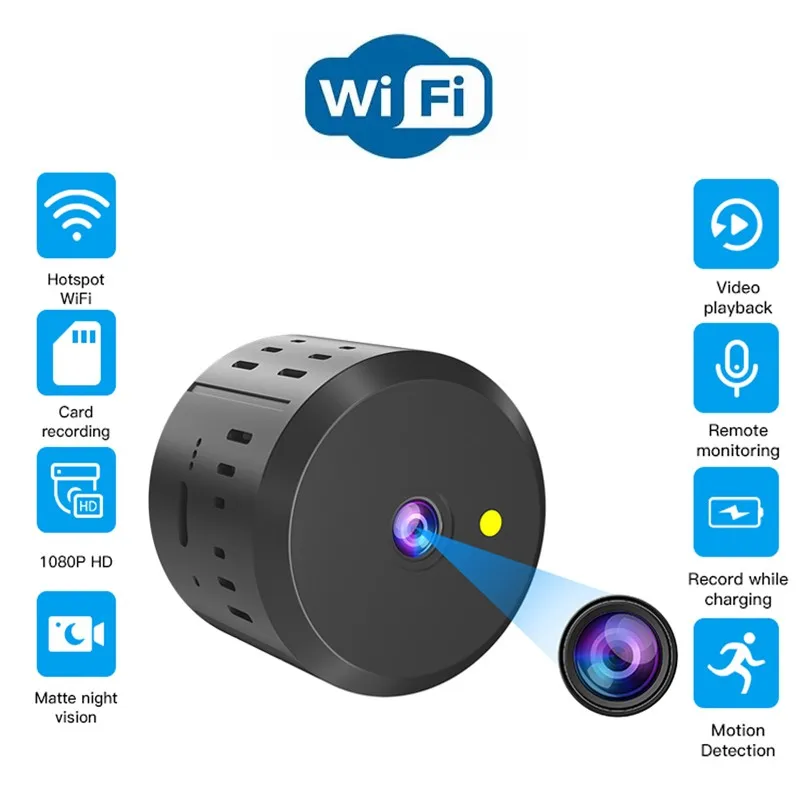 To X12 Mini Camera WiFi Wireless 1080P HD Ip Camaras Night Vision Smart Home Security Surveillance Remote Monitoring Camcorder