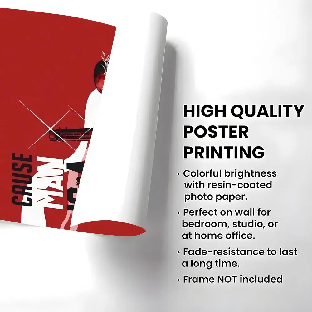 Anime Jin Roh The Wolf Brigade Poster High-definition  poster stickers, suitable for bedroom, living room, home decoration