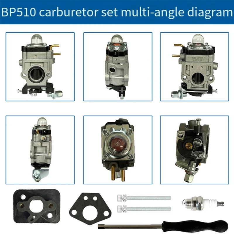 

A77T-Carburetor Carb For Troy-Bilt TB51BP Backpack Blower Compatible With MTD 751-20089 BP510 Carburetor