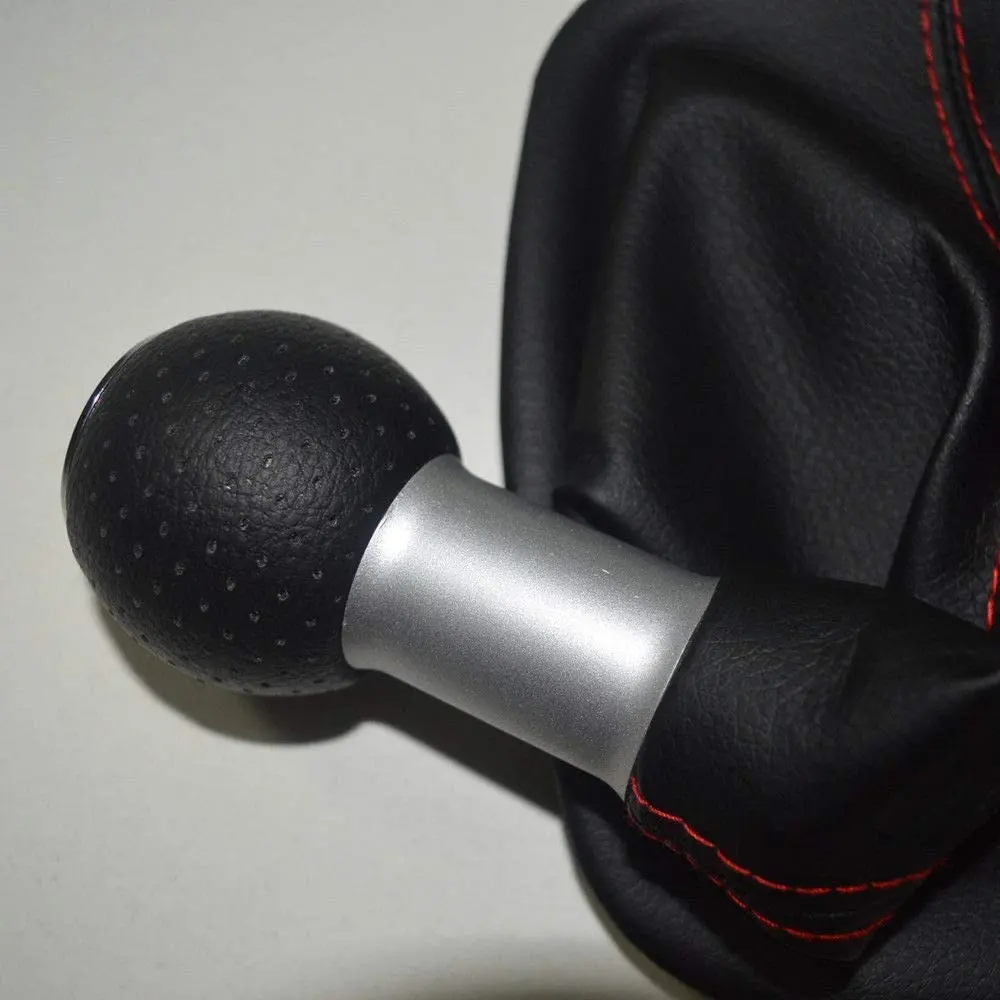 Кожаная ручка переключения передач, 5 скоростей, для VW Passat B5/B5.5 1996-2005