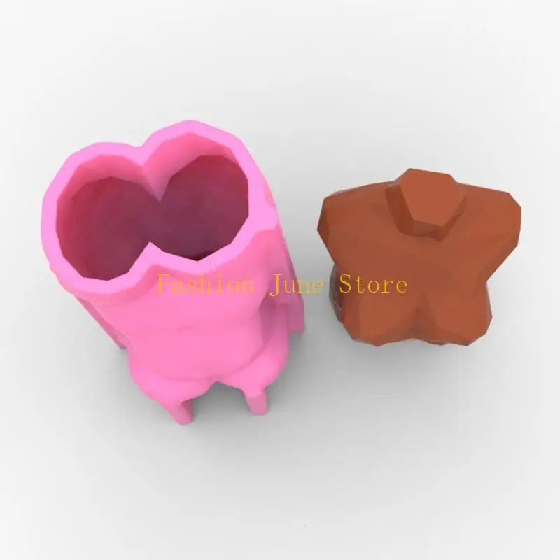 

N5KA Female Woman Model Mold Sculpture Epoxy Casting Mold for DIY Craft