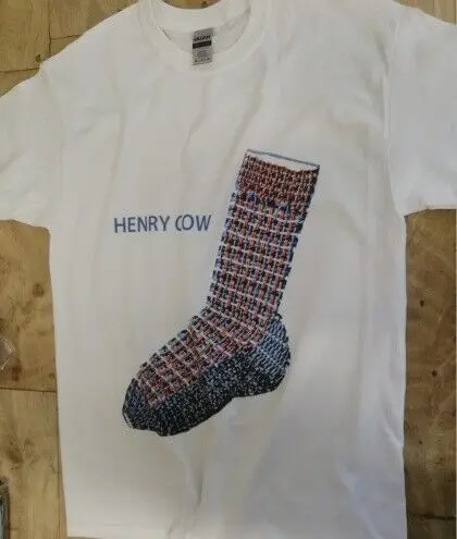 Henry Cow T Shirt Music Sock Legend Prog Rock Soft Machine Matching Mole New 257