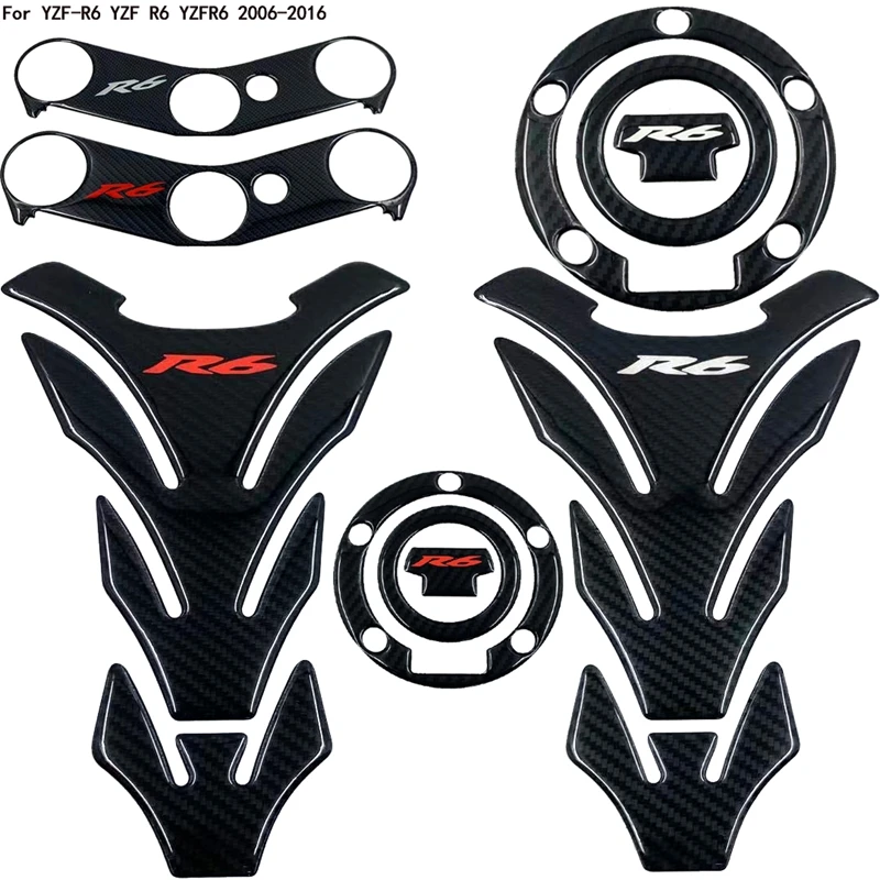 

Motorcycle Top Triple Clamp Yoke Sticker For Yamaha YZFR6 YZF R6 YZF-R6 2006 2007 2008 2009 2010 2011 2012 2013 2014 2015 2016