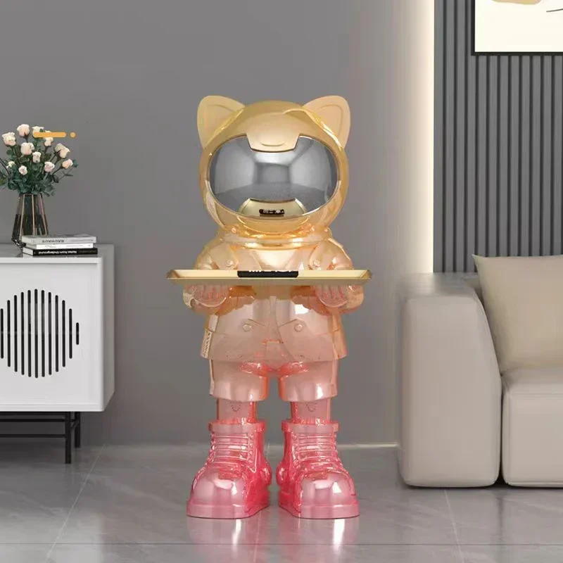 

Украшения для дома, большая статуя астронавта, украшение для пола, абстрактные фигурки животных, интерьерная скульптура, современное искусство, эстетическая комната De