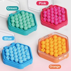 IQ Mini Bead Board Game Educational Learning Pocket Game Toys Stress Reducing Toys Self-Created Challenges Logic Game 7 to Adult