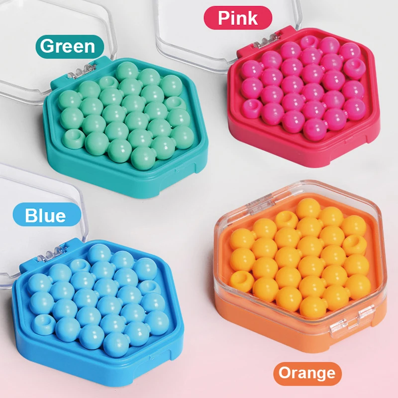 10 PCS Wholesale IQ Puzzle Toys Mini Pocket Bead Game Kindergarten Educational Institutions Board Game Logical Thinking Training