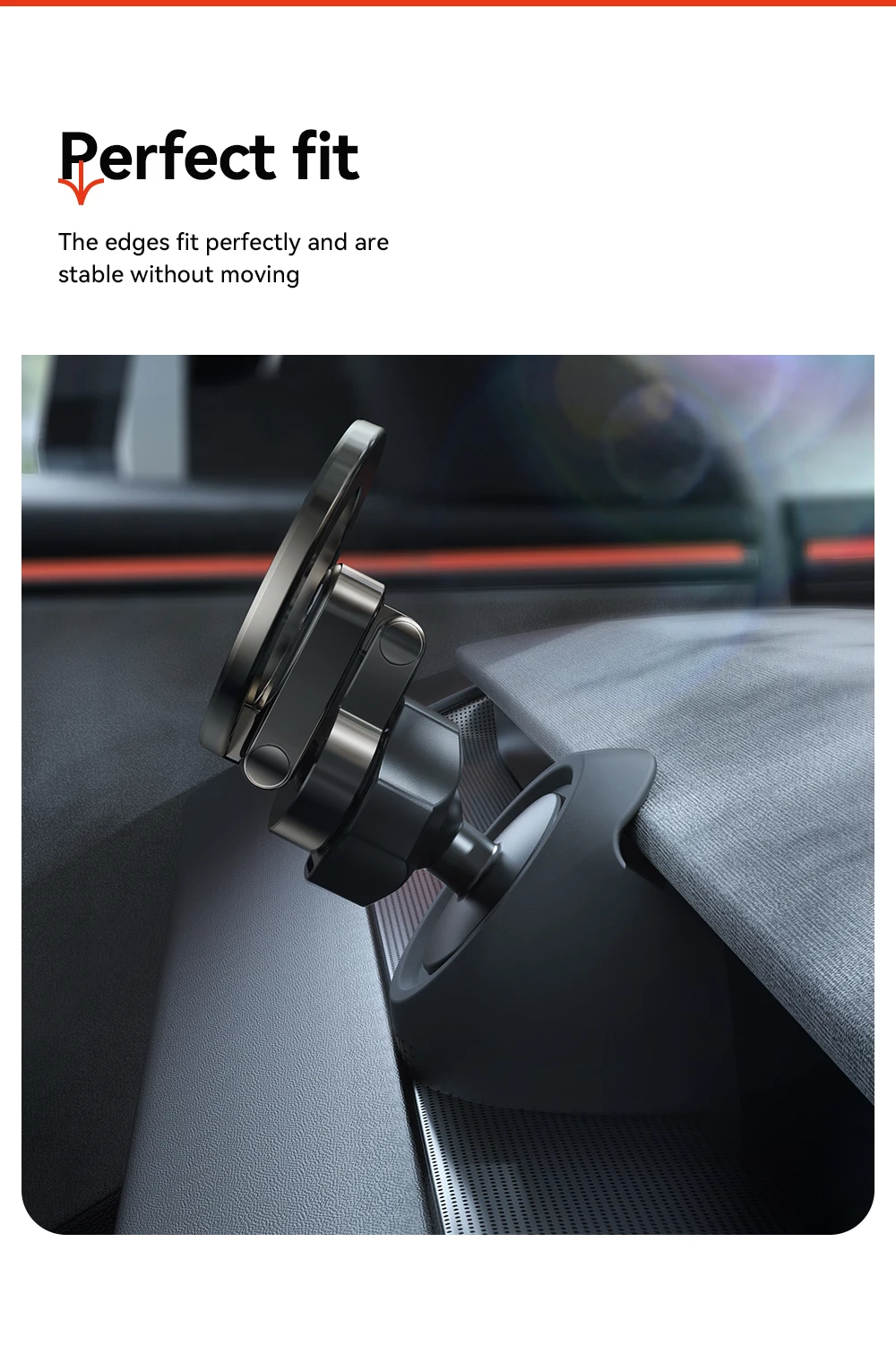 YZ Für Tesla Highland Model 3/Y/YL Juniper Starker Magnetischer Handyhalter für iPhone 17 16 Pro Max Samsung Handys Lüftungsschlitz-Basis – Detail 10
