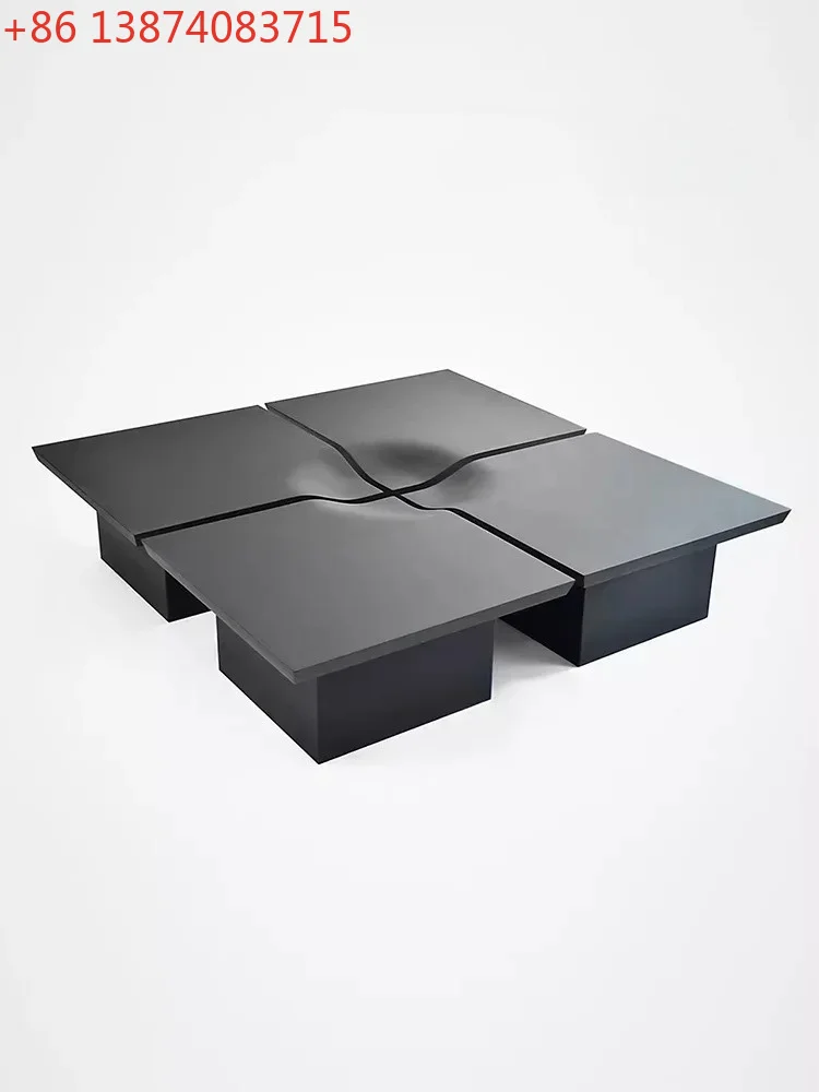 Tea Table Light Luxury Small Apartment Living Room Sofa Side Several Square Storage Creative Tea Table Tea Table