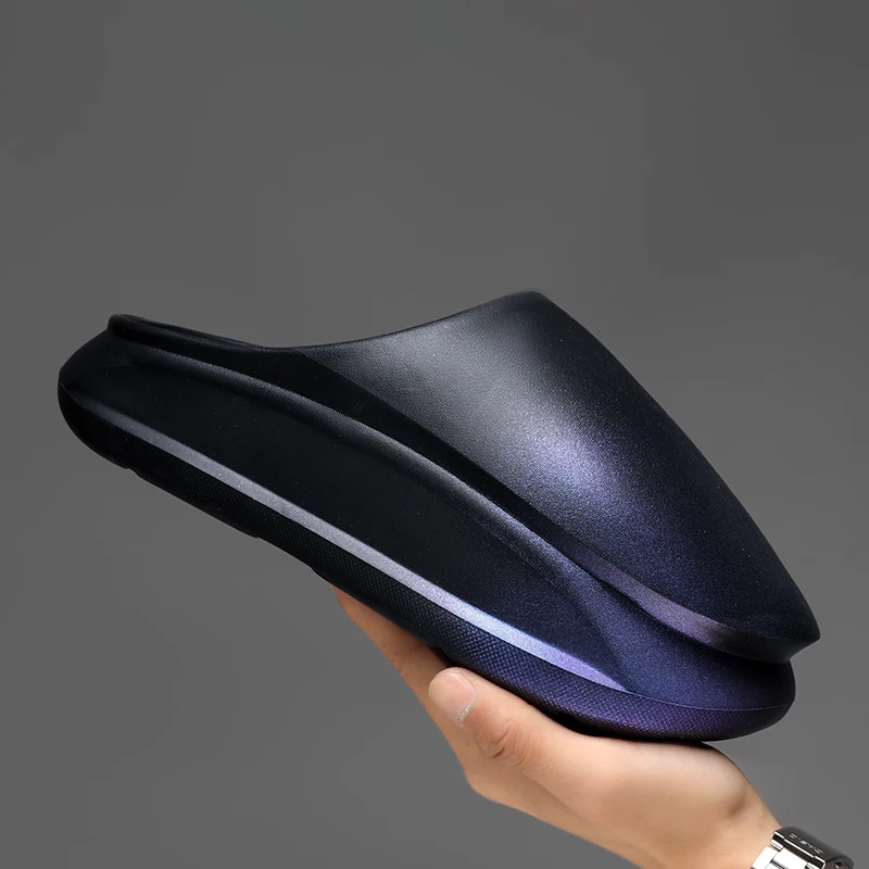 Modern Slippers Plus Size 45 Mens Womens Designer Beach Slippers Fashion Casual EVA Injection Height Increased Platform Slippers