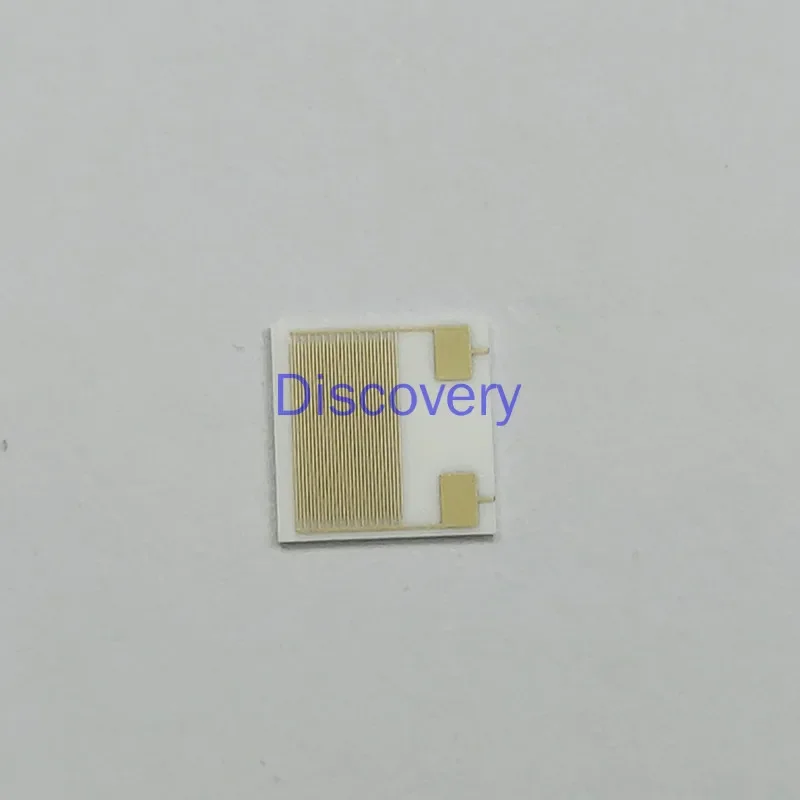 50um 6X6 Interdigitated Gold Electrode Capacitor Array Ceramic Circuit Biogas Humidity Sensor Chip