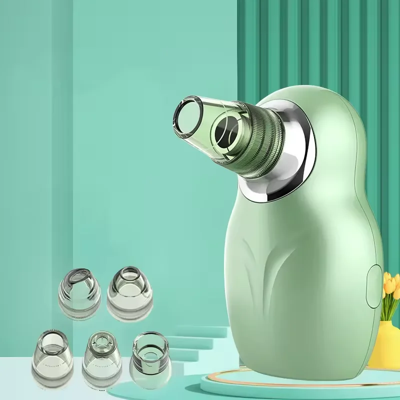 Dispositivo portatile per la rimozione dei punti neri per uso domestico, viso, naso, pori, vuoto, bellezza
