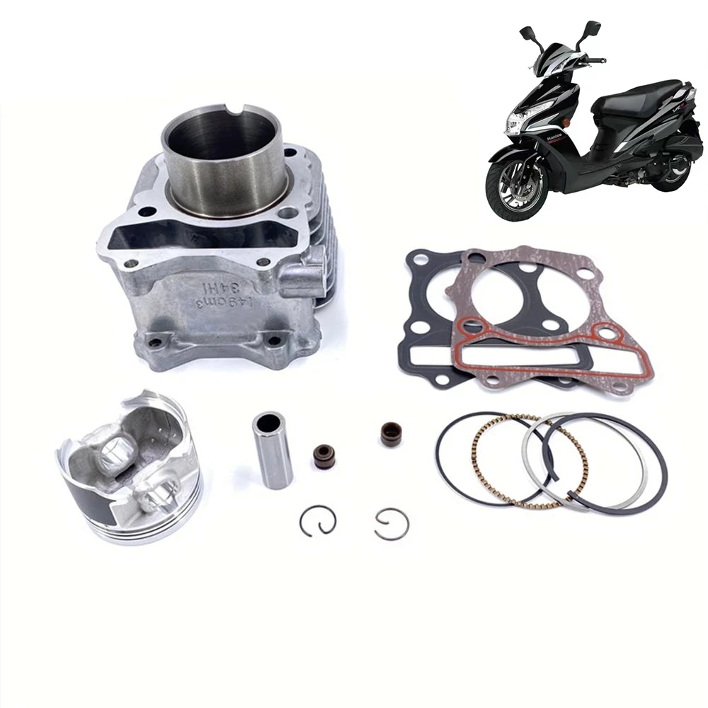 Motorcycle Bicycle Engine Cylinder Piston Kit For Haojue VR 150 VR 150cc VR 150 HJ150T-19 Original aftermarket parts