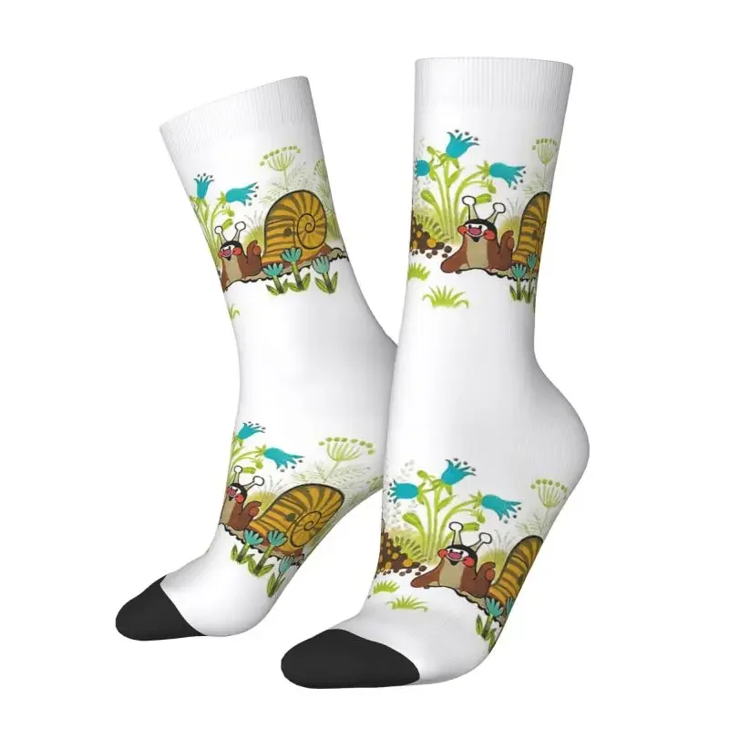 Calcetines elásticos con estampado Kawaii para hombre y mujer, medias con diseño de lunares, temporada de verano, Otoño e Invierno