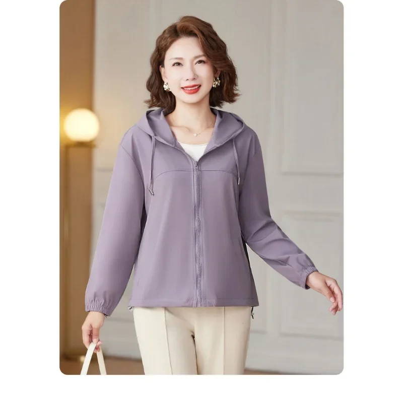 سترة نسائية قصيرة 2025 سترة واقية جديدة للنساء لربيع وخريف سترة أمي غير رسمية متعددة الاستخدامات #5