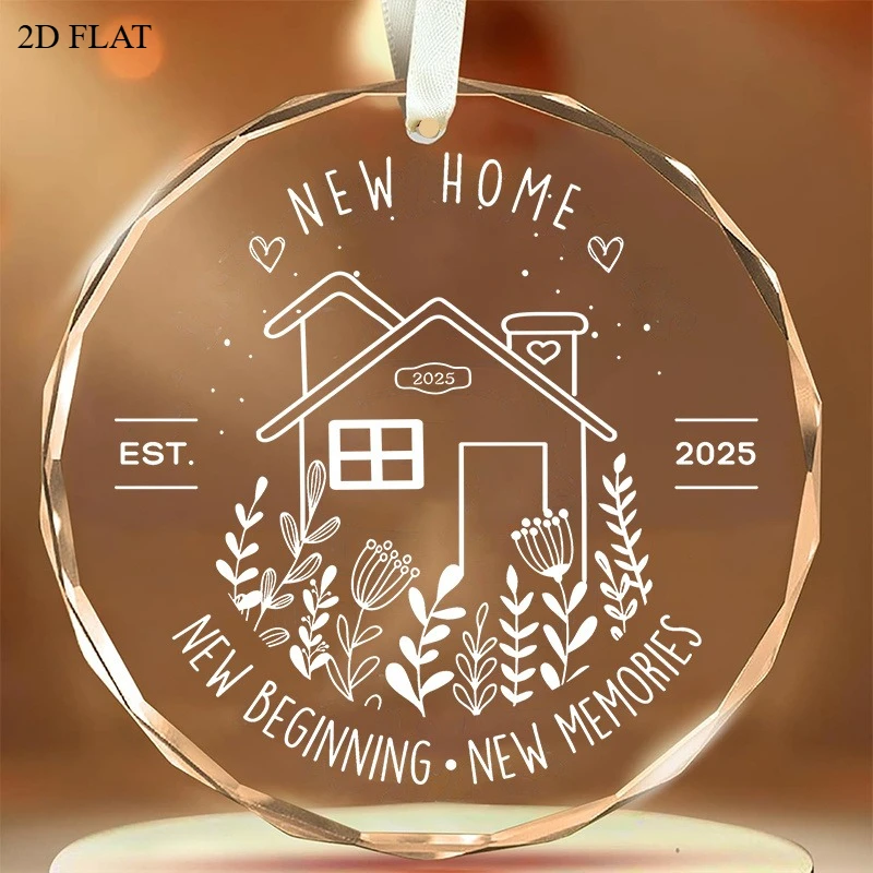 

2D самолет "Новый дом, Новое начинающее, Новые воспоминания" 51,43 метра декоративный элемент - Элегантный дом и цветочный дизайн