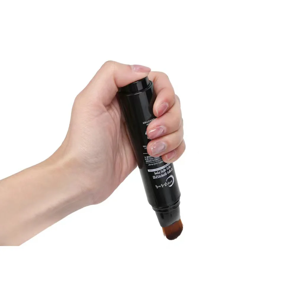 Bolígrafo de tinte de peluca, suministros de salón de peluquería, bolígrafo de pegamento, color café, marrón oscuro, negro, tinte de pelo, color de raíz, peluca de encaje de retoque, 20ml