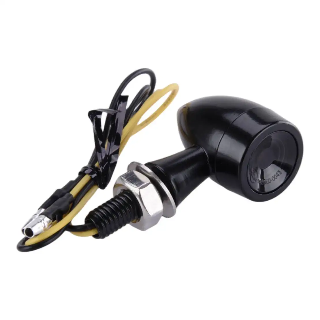 4pcs Motorcycle Amber LED Mini Turn Signal Light Indicator Lamp 12V Fit for Honda Suzuki Kawasaki Yamaha Hyosung Aprilia Buell