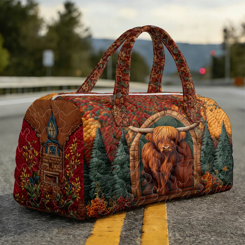 

3D Printed Quilted Travel Bags Handbag Personalized Gifts Sport Bags Custom Tote Bag Training Bag Beach Hiking Camping