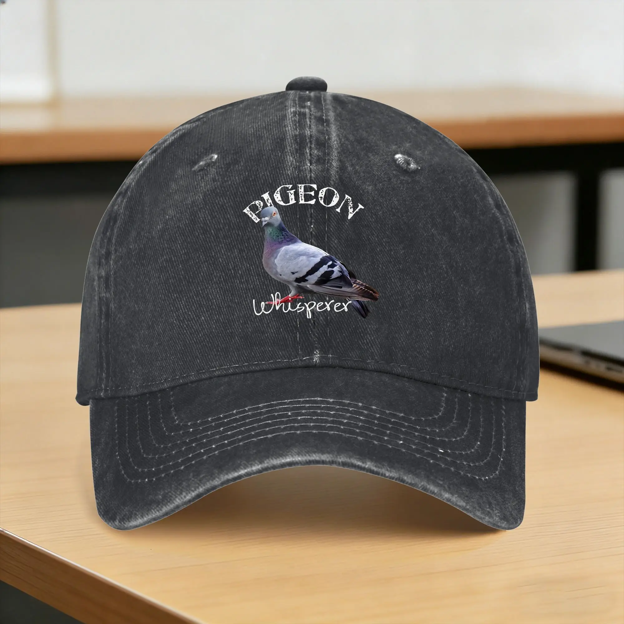 Pigeon Whisperer Funny I Love Pigeons Bird Lover Pigeon Bird Baseball Cap Sun  Outoor Gym Washed Hats Female Male Baseball Caps