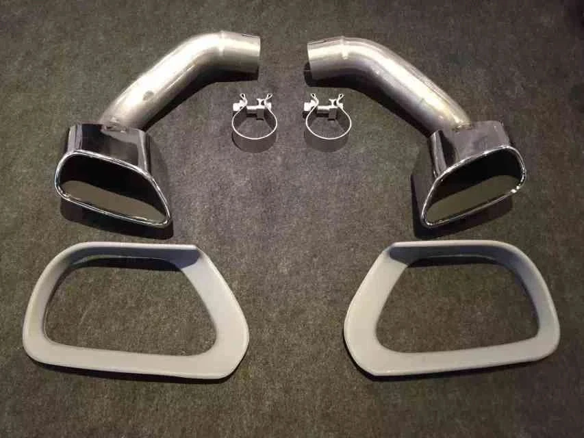 

One Pair (Right+Left) Dual Exhaust Muffler Tips for X5 E70 X6 E71 X5M X6M E70 E50 F07 F01 F02 F18 Muffler Tail Pipes