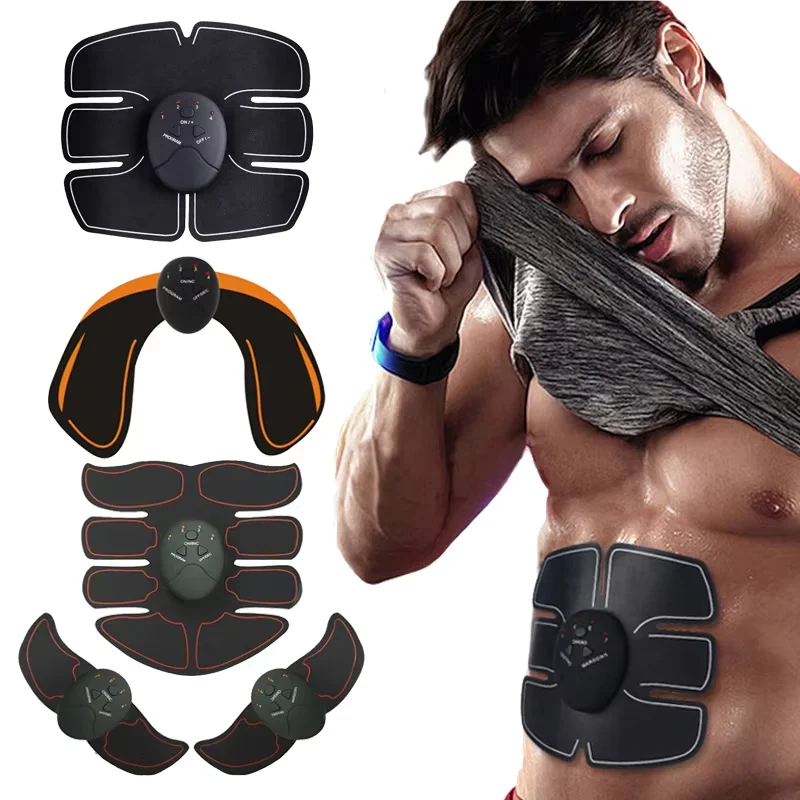 Wireless Smart Body Shaping Trainer with Lcd Screen Adjustable Intensity Data Visualization for Full Body Muscle Training Device