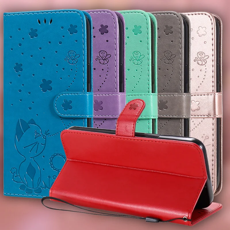 Flip Wallet Leather Case For Realme C21 C 21 C3 C11 2021 C12 C15 C17 C20 C25 C20A C21Y C25S Phone Cover for Oppo A54 A74 A94 4G