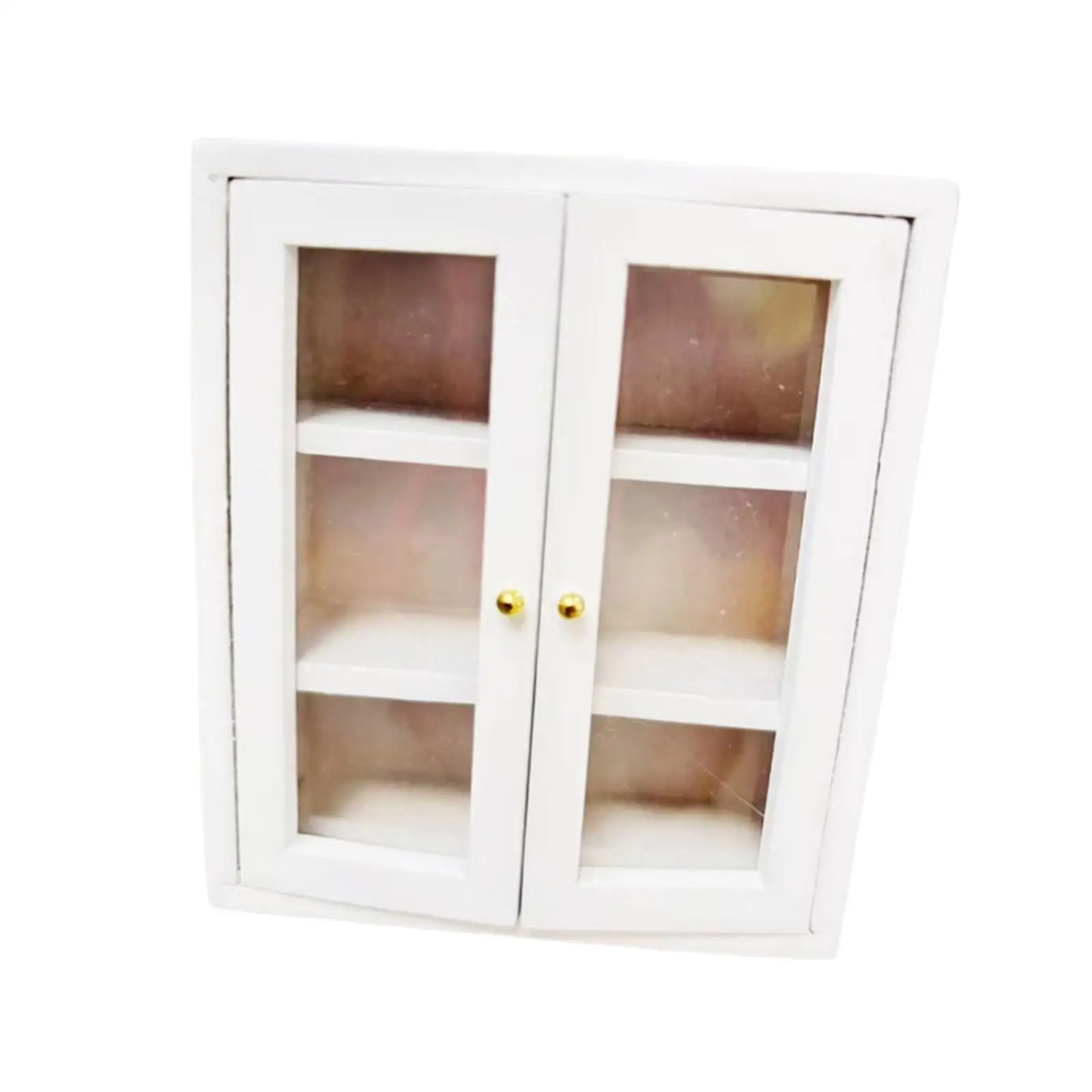 Armoire à échelle 1/12, meubles faits à la main, scène de vie, accessoires ménagers Micro