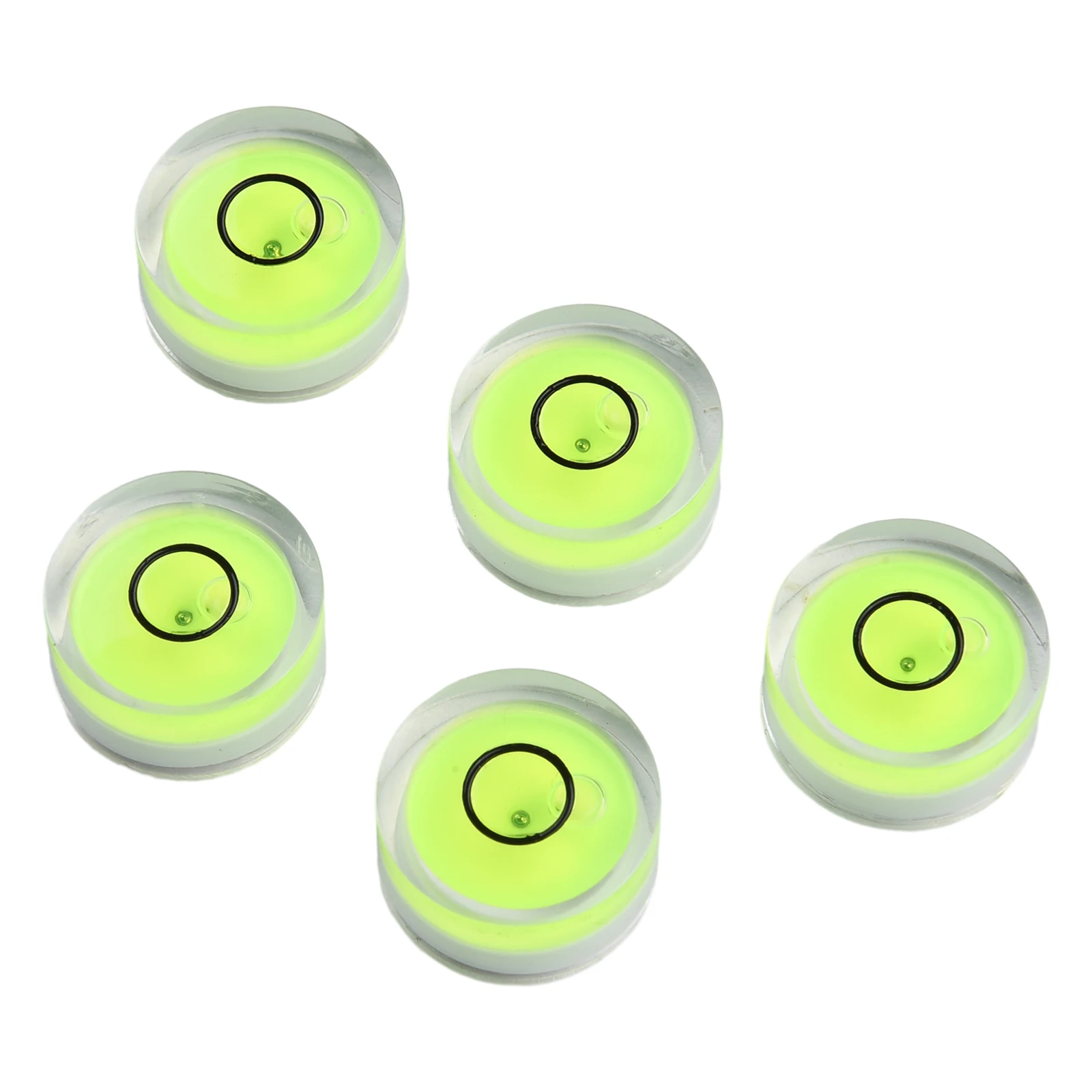 5pcs Round Bubble Level Universal Level Bubble Bullseye Level Bubble Level Round Circular Measuring Meter Measuring Tools