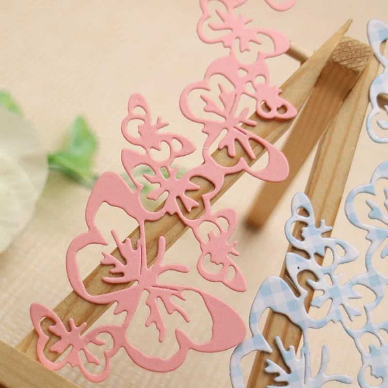 Butterfly Metal Cutting Dies Scrapbook DIY Album Cover Paper Cards Making Tool Craft Die Cut Mold Manual Production image 2