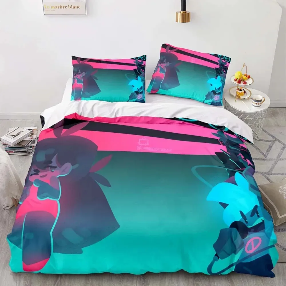 

Game Friday Night Funkin Bedding Set Boys Girls Twin Queen Size Duvet Cover Pillowcase Bed Kids Adult Home Textileextile