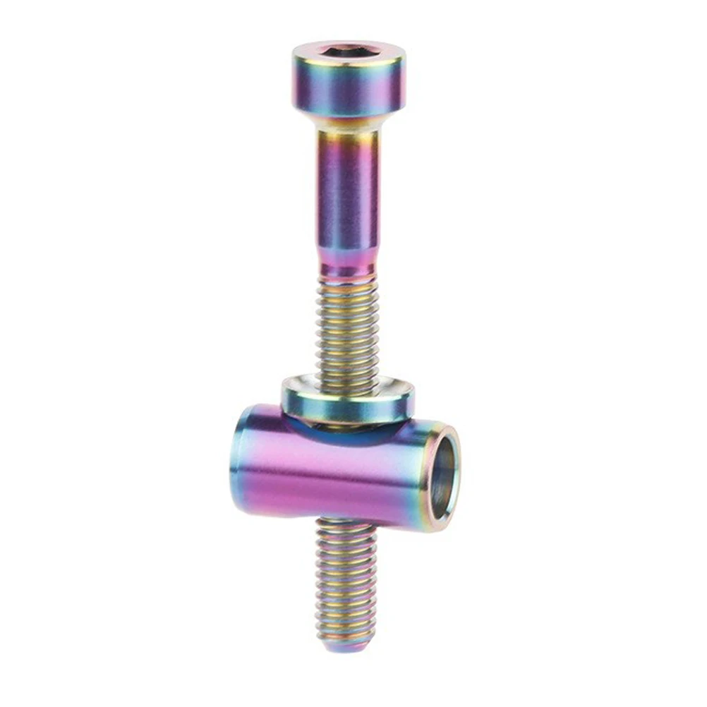 

Bike Seat Screw Bicycle Post Bolt Adapter Washer Seatpost Titanium Alloy Replacement Screws