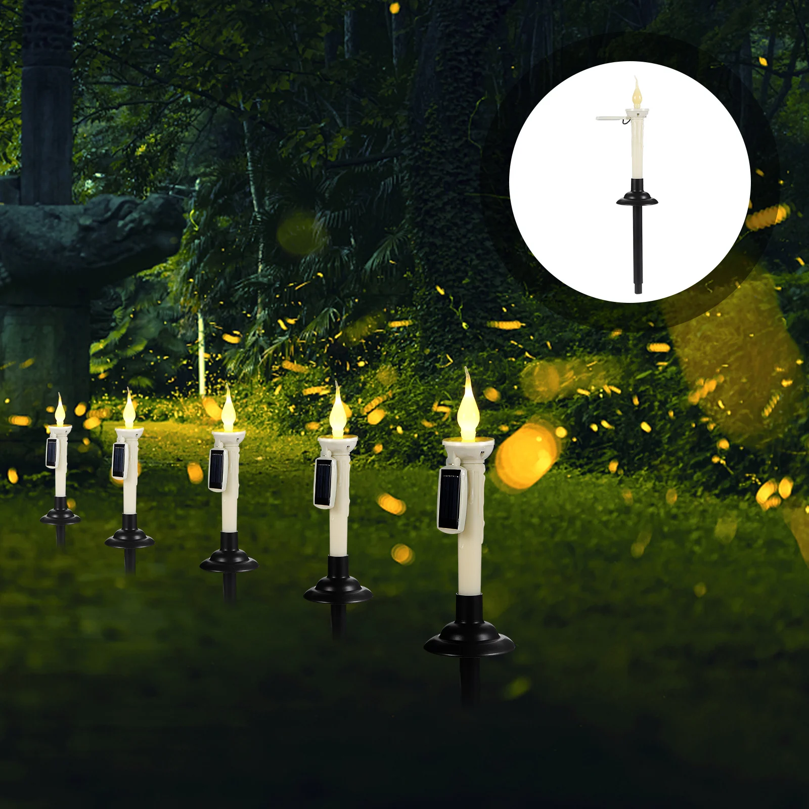 الشمسية LED شكل الأرض إدراج مصباح في الهواء الطلق حديقة حديقة حصة ضوء مقاوم للماء توفير الطاقة المناظر الطبيعية مسار الضوء