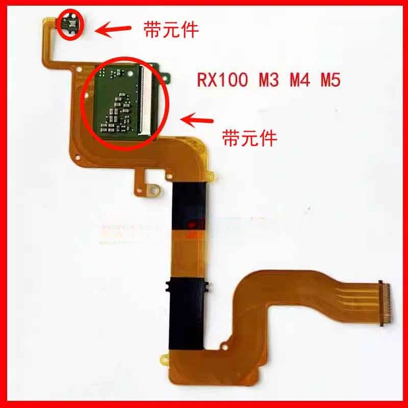 

Brand new original camera repair parts for SONY RX100M3/RX100M4/RX100M5 screen cable, screen axis, LCD flat cable