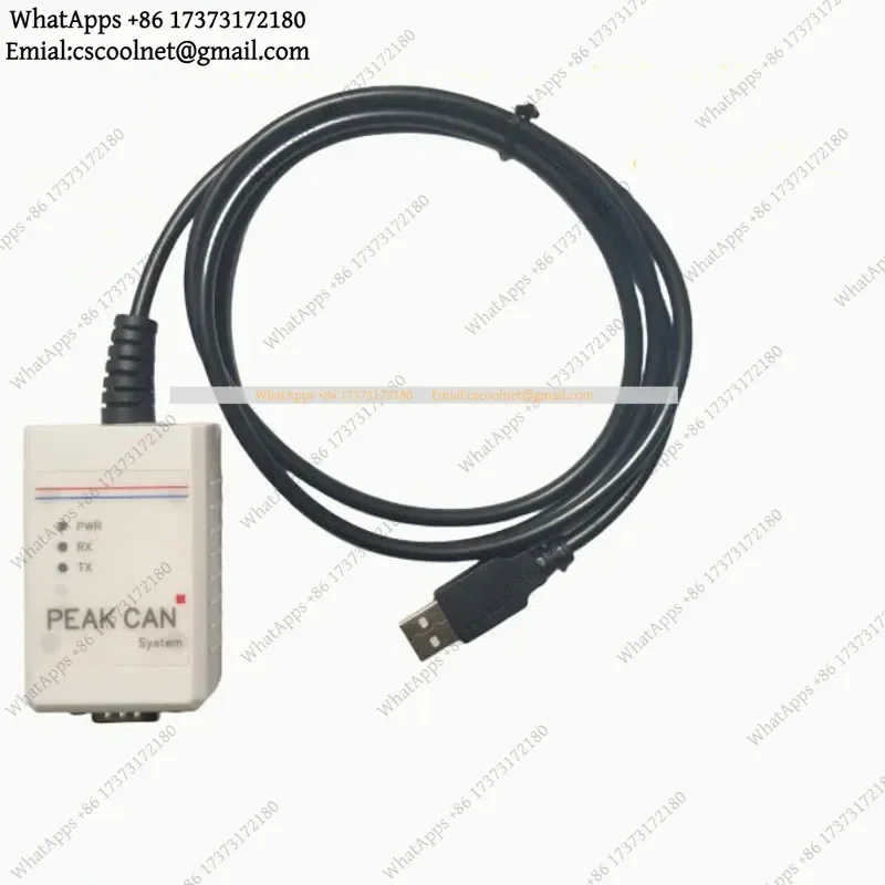 JS02 USB CAN Bus Interface Adapter IPEH-002022 IPEH-002021 Diagnostic Tool for Vehicle Network Analysis Electronic Accessories