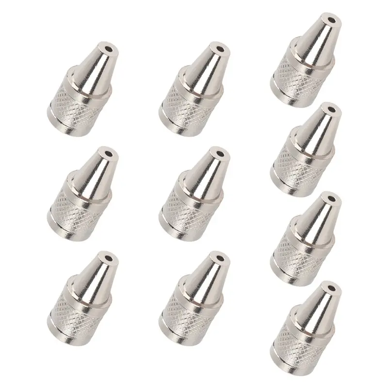 

A53Q-For Electric Vacuum Solder Sucker 10Pcs Metal Soldering Tips 1.2Mm/1.6Mm Nozzle Iron Tip Set