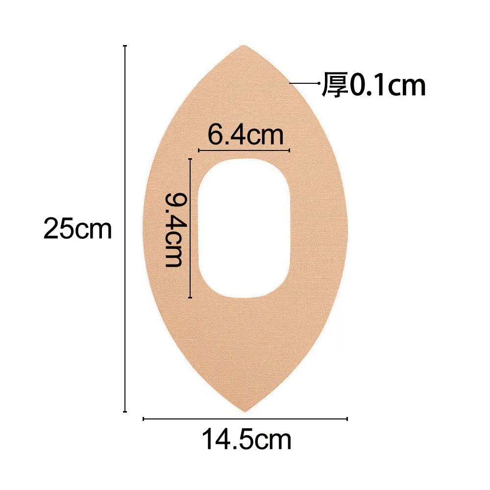Parche muscular especial para correr de atleta, parche muscular elástico antitensión para menisco, parche muscular precortado