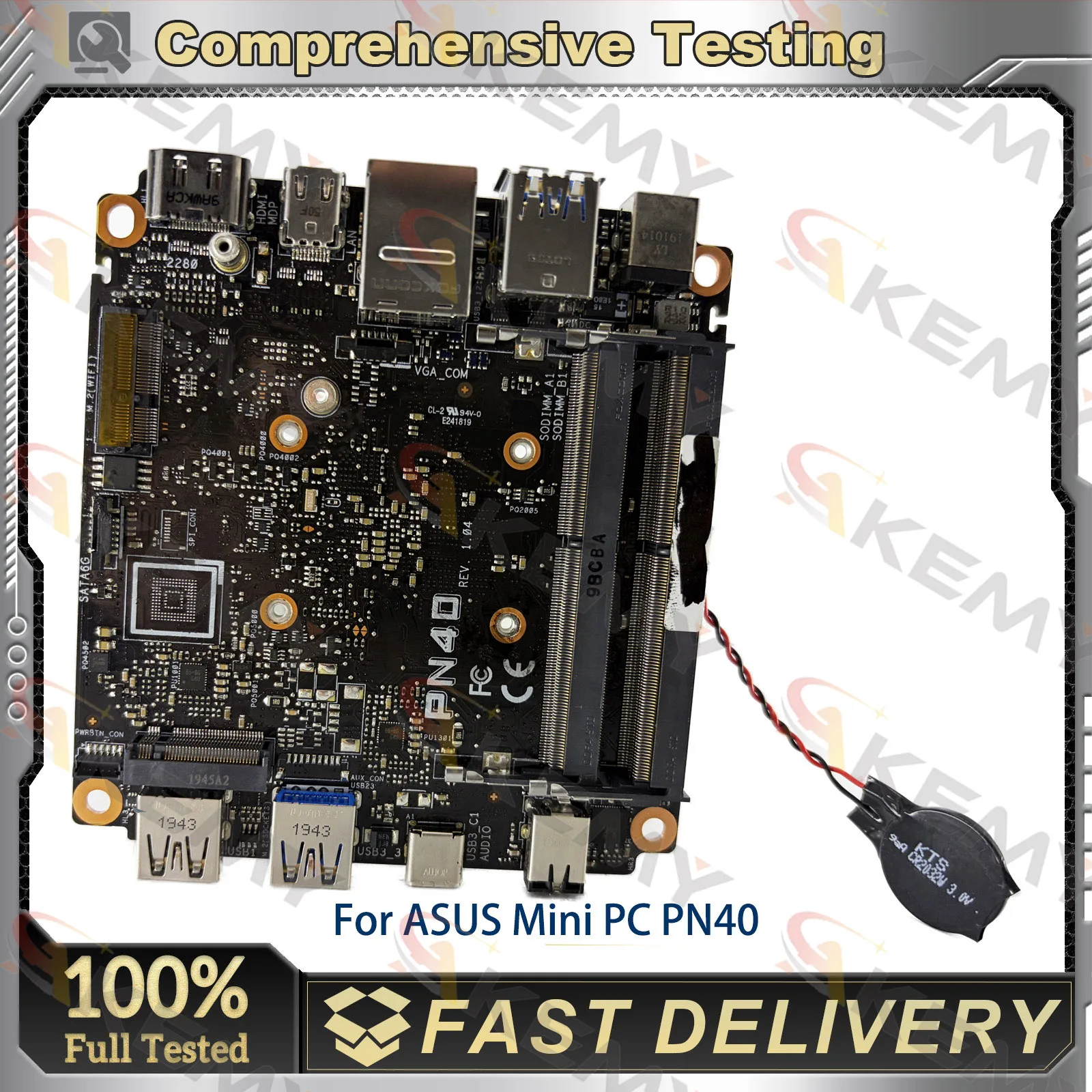 pn40-laptop-motherboard-for-asus-mini-pc-pn40-pn40-notebook-mainboard-with-celeron-cpu-fast-shipping-high-quality-100-tests-ok
