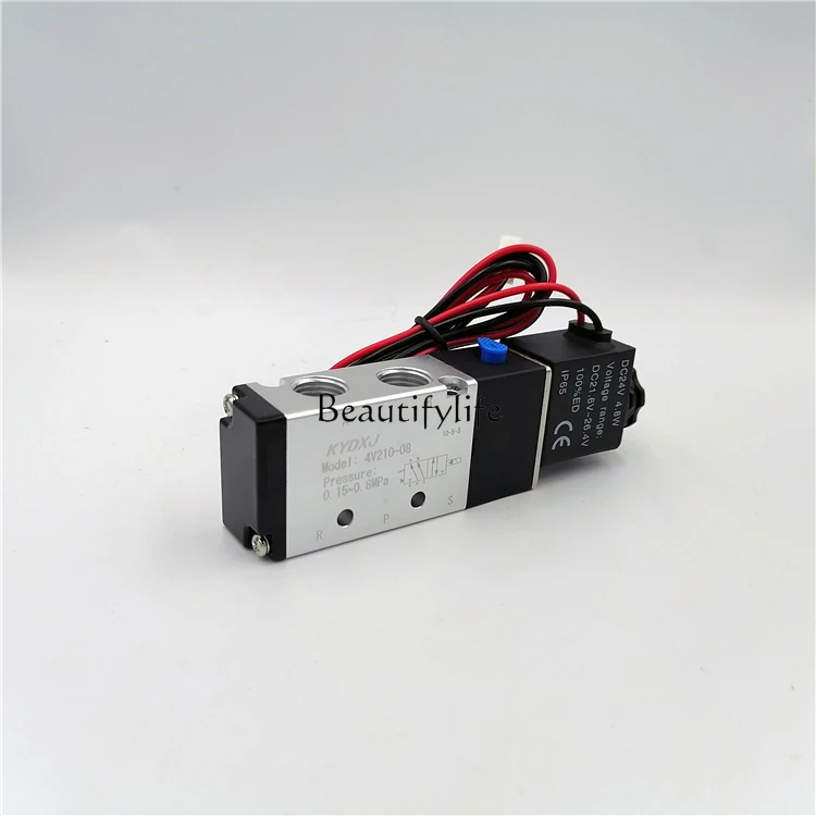 

Solenoid Valve 4v210-08 Two-Position Five-Port Dc24v Cylinder Reversing Valve Electric Valve