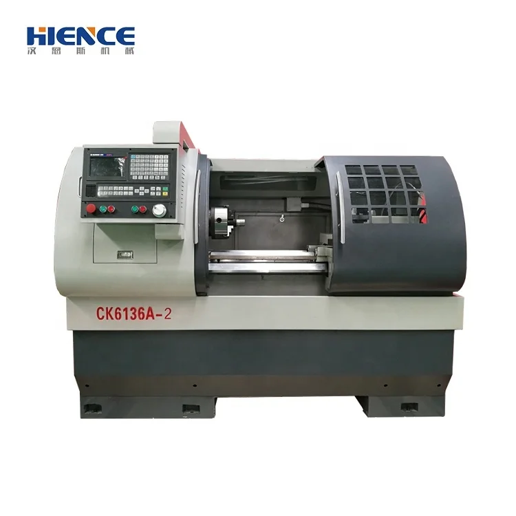 Horizontal Small Size Cheap Hining Metal Processing Equipment Cnc Lathe Hine CK6136A