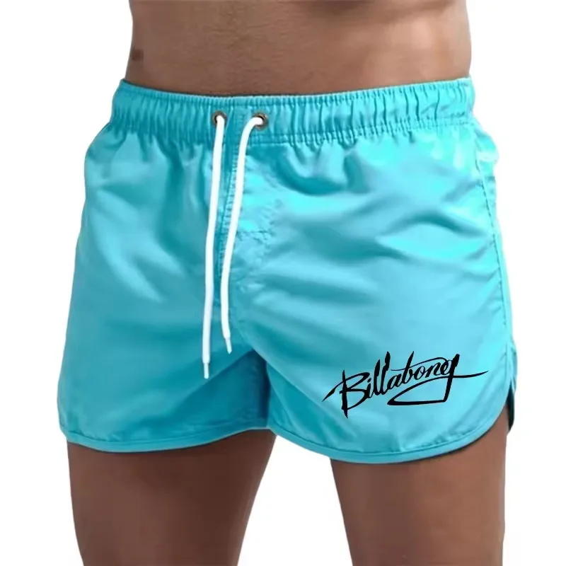 

Летние тонкие тренировочные пляжные шорты, крутые шорты для велоспорта, новые дышащие мужские модные спортивные шорты для фитнеса, быстрого бега