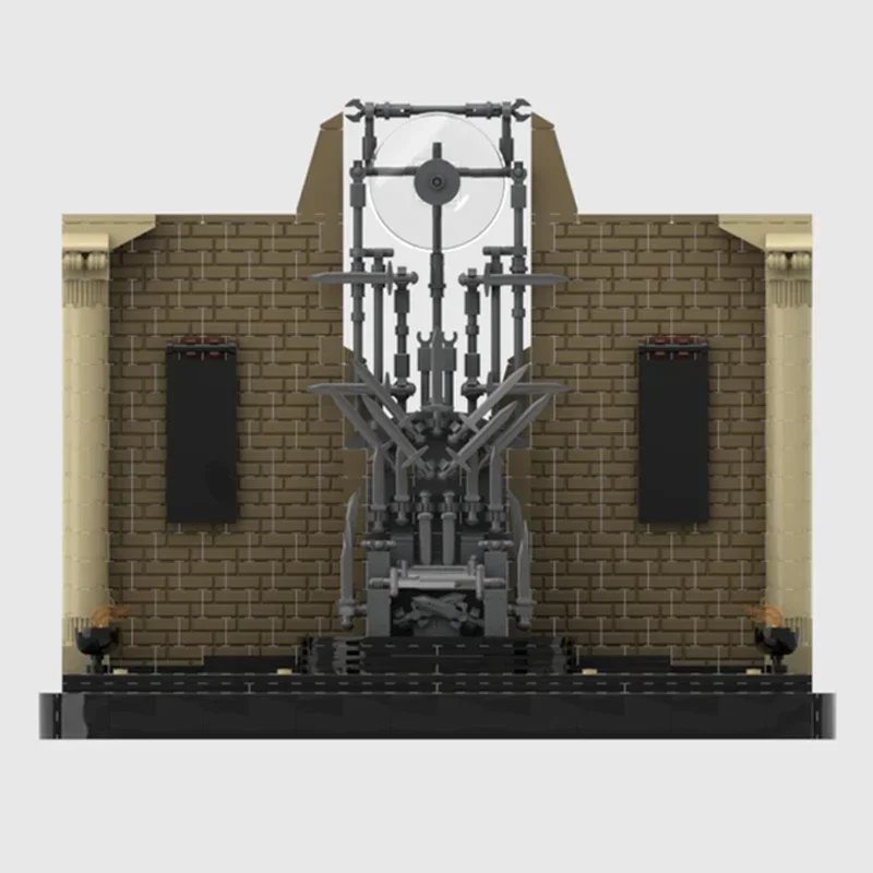 Star Movie Series Moc Mattoni da costruzione Trono di ferro Diorama Modello Tecnologia Blocchi modulari Costruzione Assemblaggio fai da te Regali giocattolo