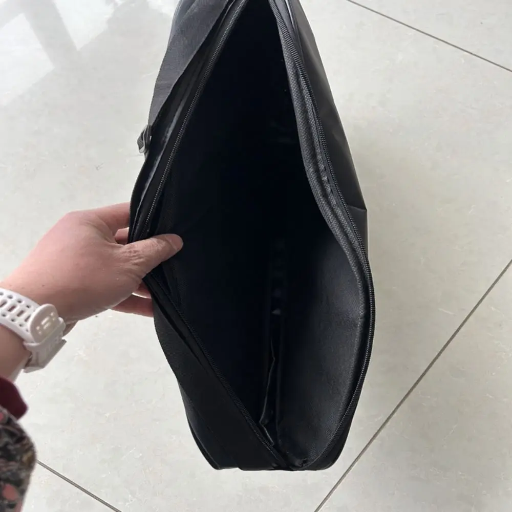 Oxford Cloth Paddle Racket Bag Waterproof Black Tennis Racket Storage Bag Wear-resistant Protective Racquet Shoulder Bags
