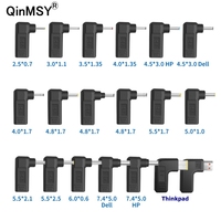 Laptop Power Adapter Connector DC Plug USB Type C Female to Universal Male 11*4.5mm for Lenovo Asus Hp Dell Acer Notebook Charge