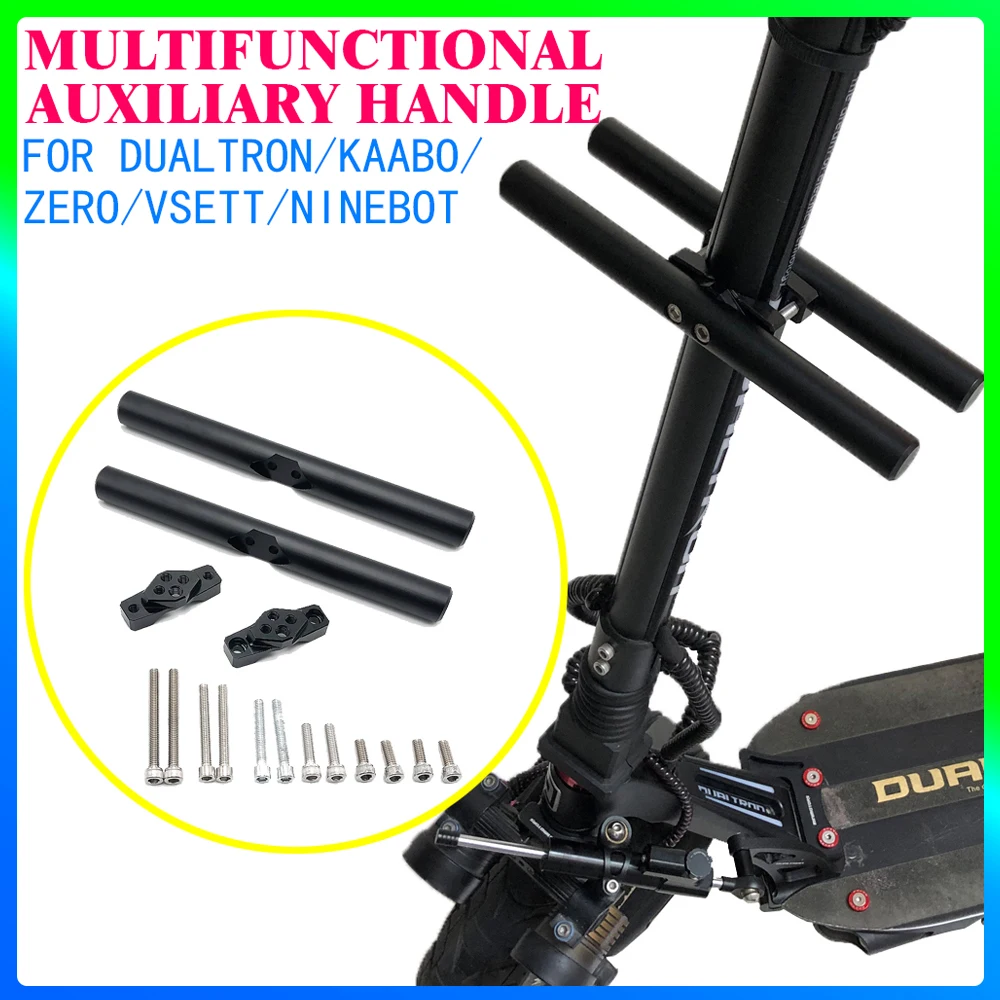 

For Dualtron Mini Kaabo Zero Vsett Ninebot Electric Scooter Universal Multifunctional Auxiliary Handle Additional Kids Handle