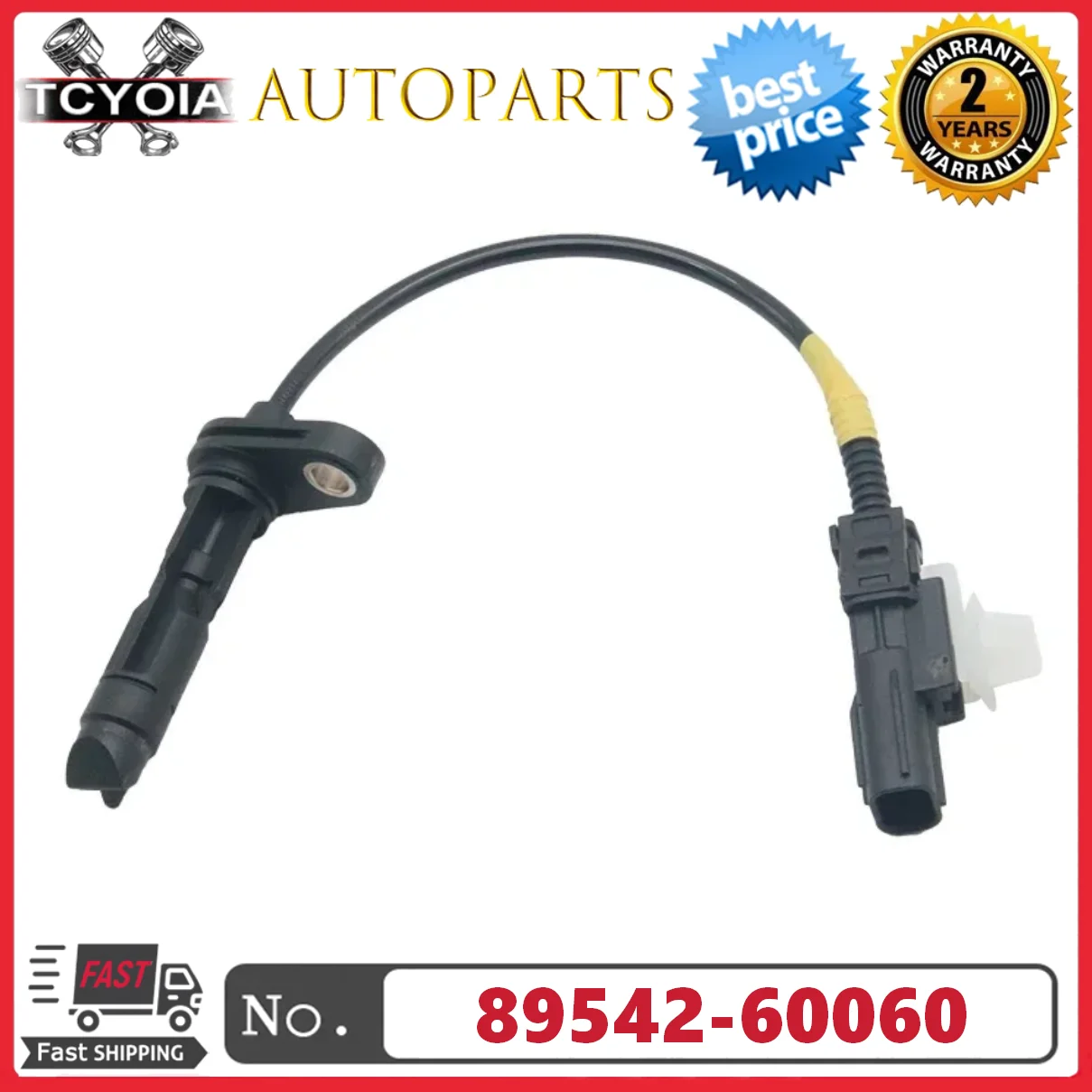 

Датчик скорости колеса ABS, передний правый, 89542-60060 8954260060 для Toyota Land Cruiser VDJ78 VDJ79 4.5L