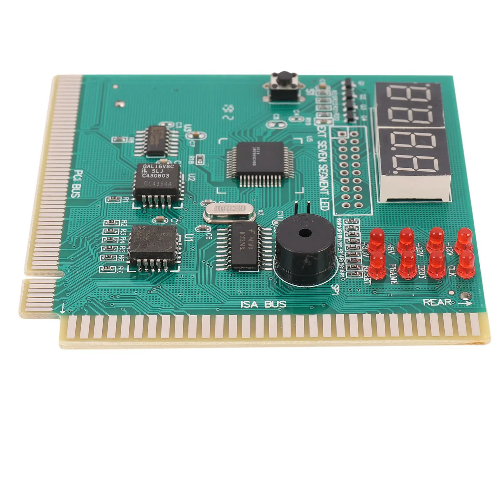 Efficient 2X Diagnostic PCI 4-Digit Card PC Motherboard Post Checker Tester Analyzer Laptop