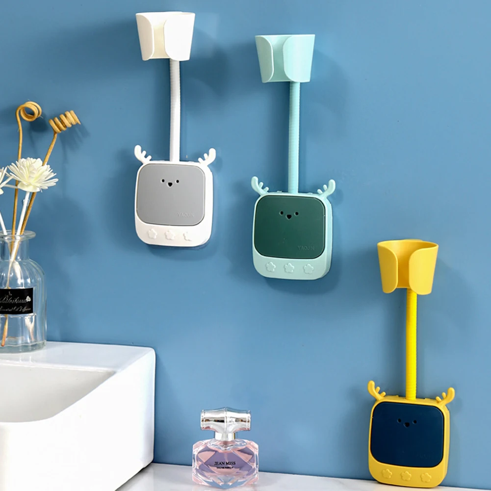 Selbst klebender Haarföhn-Rack Hand freier Föhn halter für Badezimmer-Haarstyling-Werkzeug