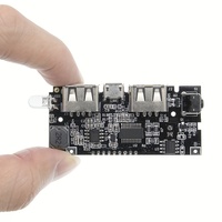 Dual USB 5V 1A 2.1A Mobile Power Bank 18650 Battery Charger PCB Power Module LED LCD Solar Charging Board For Phone DIY