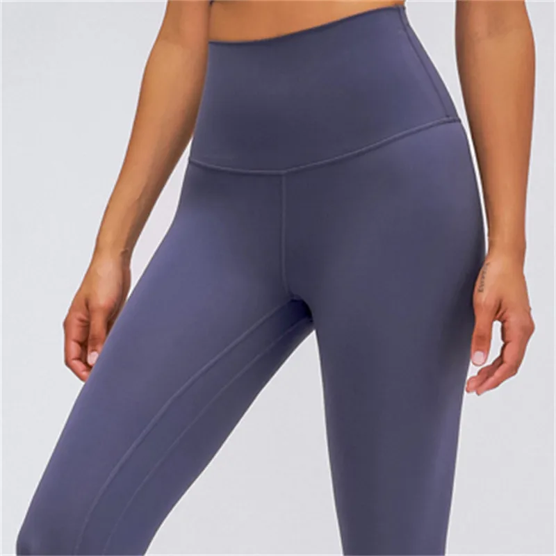 Nepoagym 7/8 EXPLORING Higher Waisted Women Yoga Pants 25 Inch Inseam Yoga Leggings Sport Women Fitness Buttery Soft