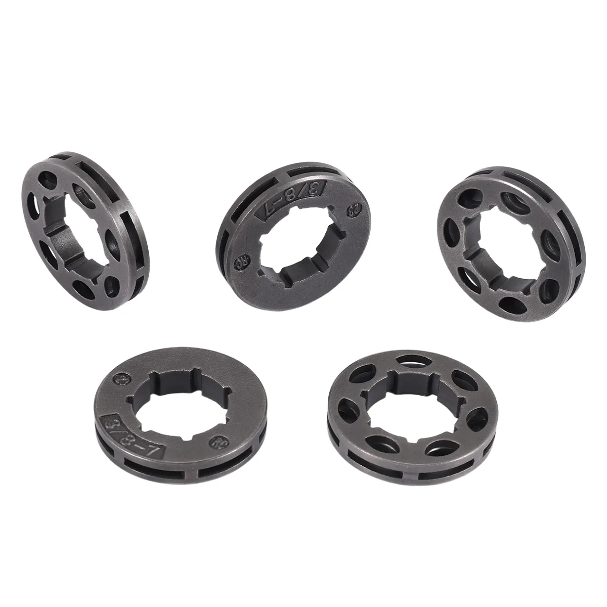 5Pcs Sprocket Rim 3/8 inch Pitch 7 Tooth 19mm for MS360 MS310 154 254 50 51 55 Chainsaw 18720 Replacement Parts